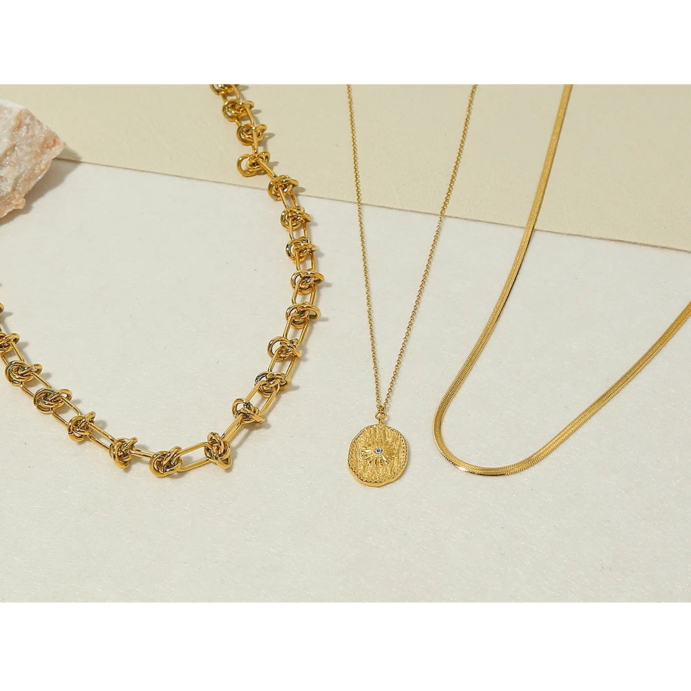 Radiant Trio Necklace